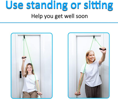 Shoulder Pulley Over The Door Physical Therapy System | Over-the-door exercise pulley designed for shoulder physical therapy exercises.