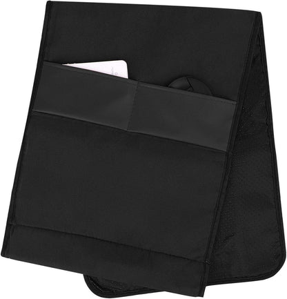 Couch Sofa Armrest Organiser Arm Chair Caddy Bedside Storage Pocket with 8 Pockets TV Remote Holder Bed Storage Pocket Bag for Cellphone Tablet Notepad Book Magazines DVD Glasses