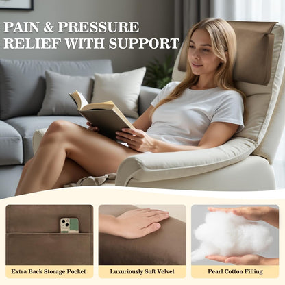 Recliner Headrest Pillow, Adjustable Comfort Neck & Head Support Pillow