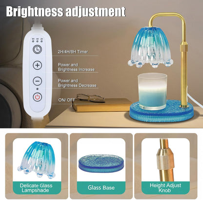 Candle Warmer Lamp with Timer,Birthday Gifts for Women