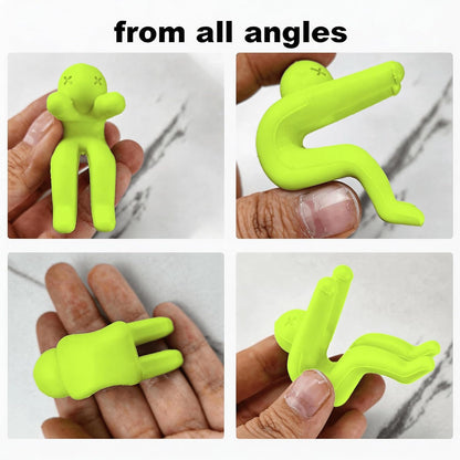 Pot Lid Lifter Fun and Useful Kitchen Gadgets Little Guy Pot Lid Holder Overflow Stopper Little Guy Pot Watcher (Green)