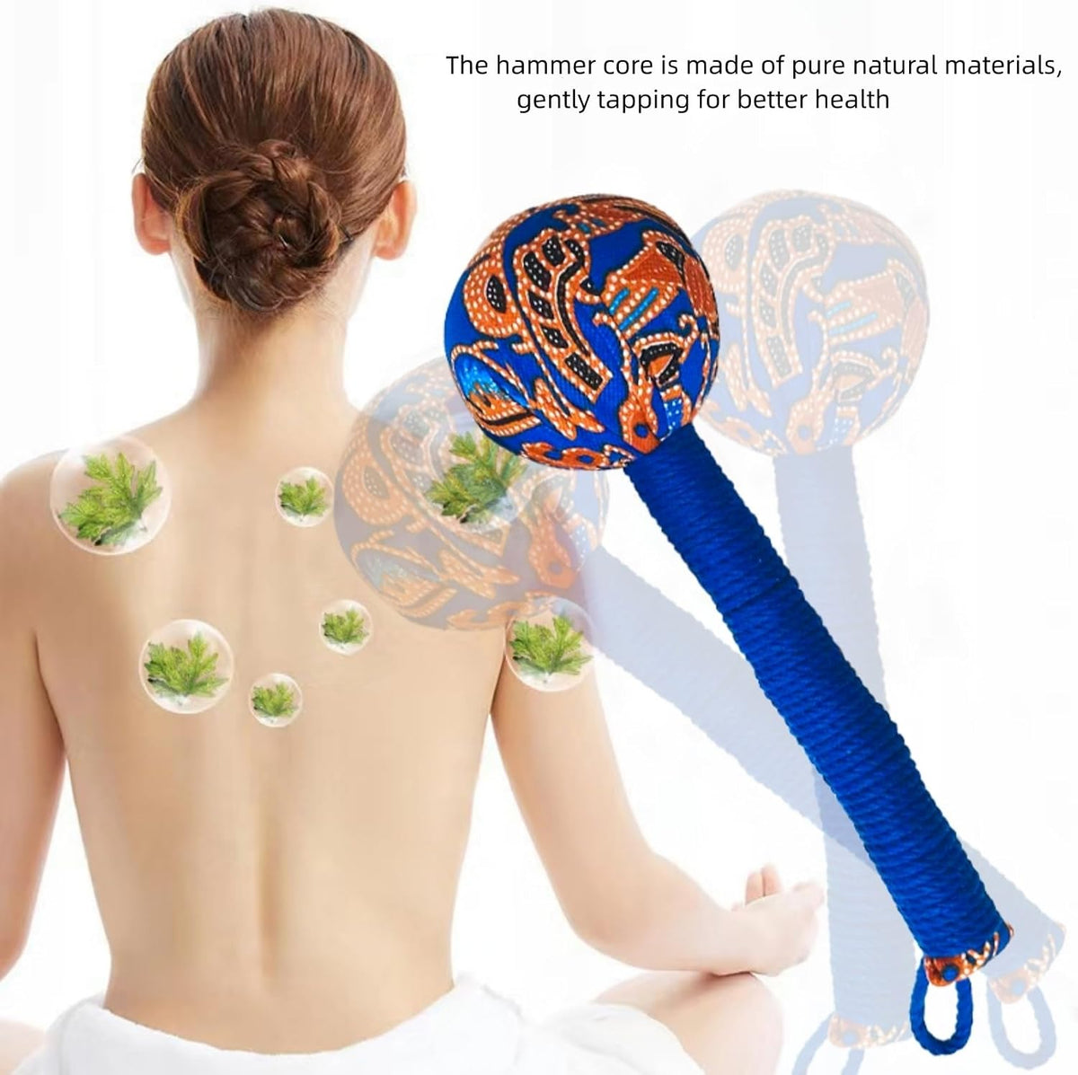 Body Massage Hammer, Manual Back Massager Tool for Body Relief