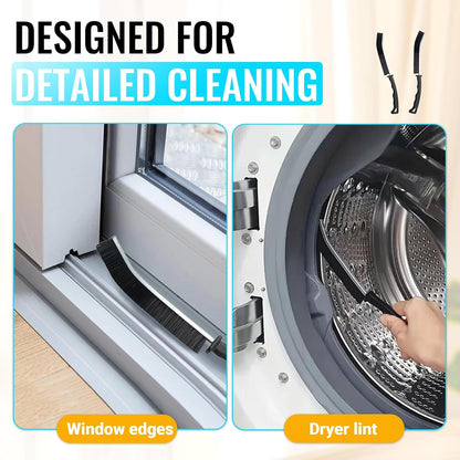 5 Pack Dryer Vent Cleaner Kit, Extra Long Flexible Brushes for Lint, Pet Hair & Dust, Refrigerator Coils, Home Washers, Sinks & Drains
