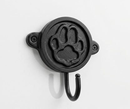 Aluminium Dog Paw Wall Hook for Wall Decor – Rustic Pet-Themed Coat Hook for Keys, Leashes, Towels, Hats & Bags – Decorative Heavy Duty Wall Mounted Hook for Entryway, Bathroom & Bedroom