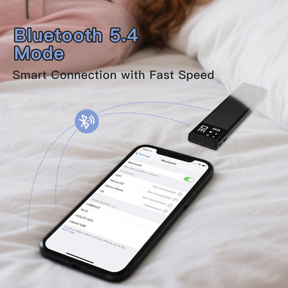 Under-Pillow Speaker for Sleeping - Bluetooth White Noise Sound Machine, Bone Conduction Bluetooth Under Pillow Speaker with 36 Soothing Sounds, Timer, TF Card Support for Side Sleepers & Deep Sleep