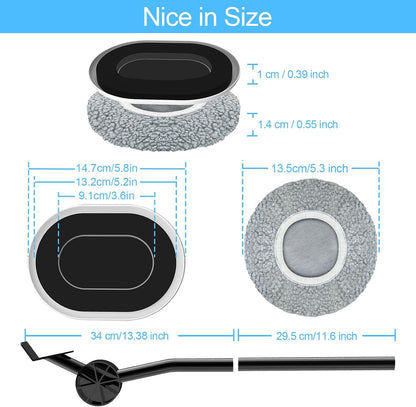 New Upgrade Furniture Sliders: Multi-Surface 3-in-1 Furniture Movers Slider | Heavy Moving Pads with 8PCS 4.3" Carpet Sliders + 4PCS Hard Floor Socks + 1 Lifter - Protect Floor and Easily Move Furniture