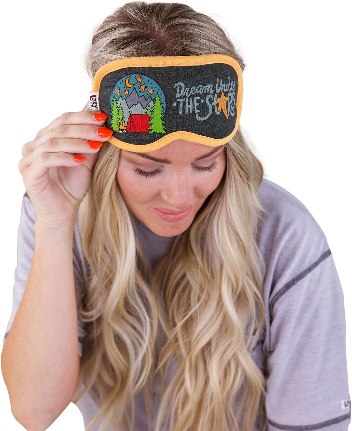 Lazy One Women's Cotton Face Mask for Sleep, Washable Sleeping Mask for Adults