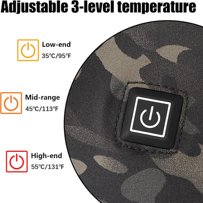 Tactical Hand Warmer,Portable Drop Hanger Waist Handwarmer Pouch for Hunting Golf Camping Fishing, Hiking, Football Winter Outdoor Field Survival.