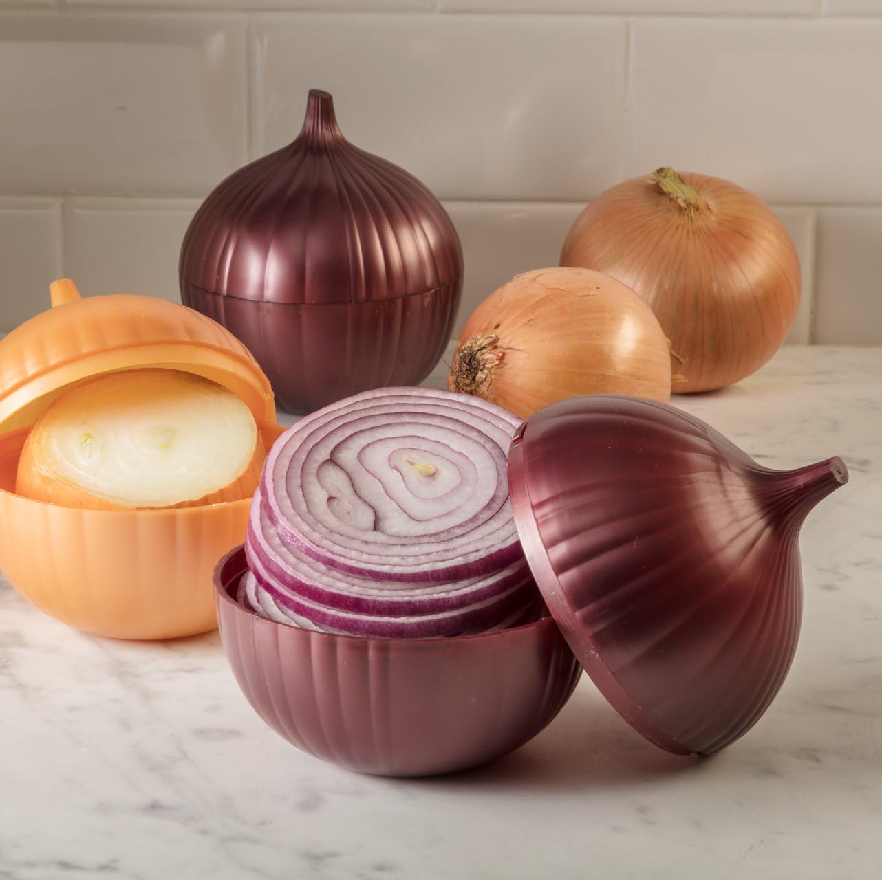 Hutzler Classic Onion Saver, Yellow
