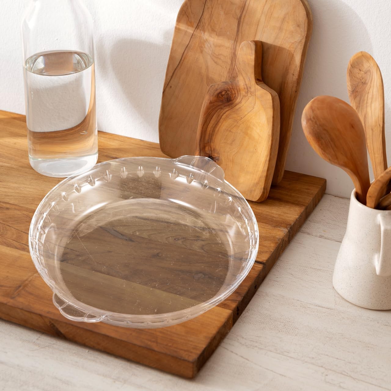 Glass Microwave Cover 10.03X8.66X1.77In Vented Splatter Shield for Microwave Bowls Dishwasher Splatter Cover