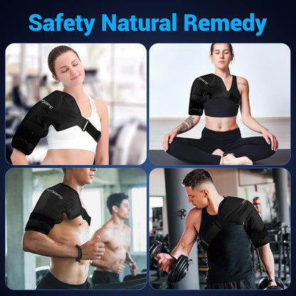 Comfytemp Shoulder Ice Pack, Rotator Cuff Cold Therapy Wrap (Large/X-Large)