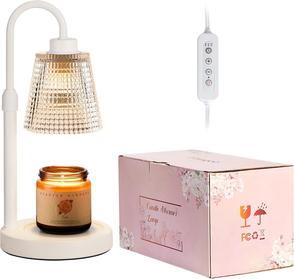 Candle Warmer Lamp with Timer Home Decor Birthday Gifts for Women