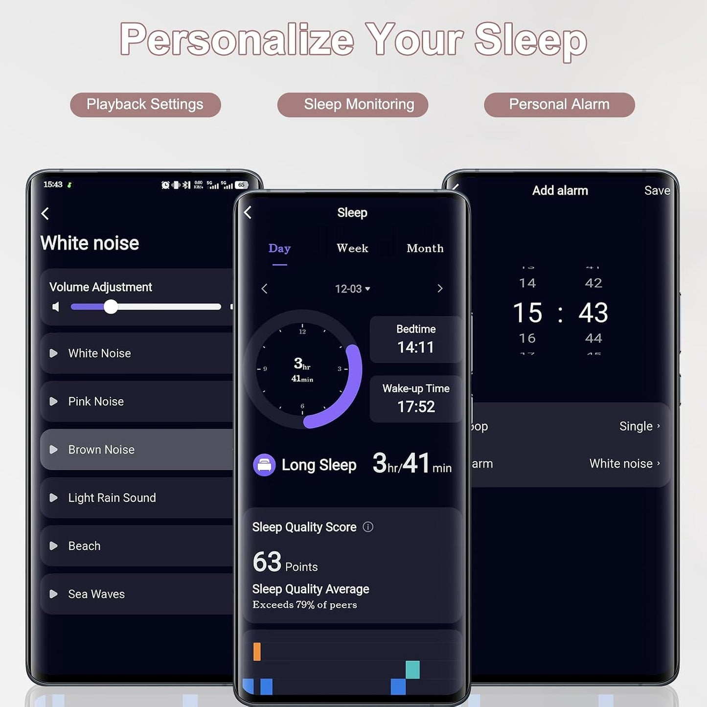 Sleep Earbuds Bluetooth 6.0 in Ear, Sleep Headphones with Sleep Monitor APP, 2026 New Mini Sleep Ear Buds with Small Earplugs for Side Sleepers, 48H Playtime Sleep Earphones with Sleep Mode Blue