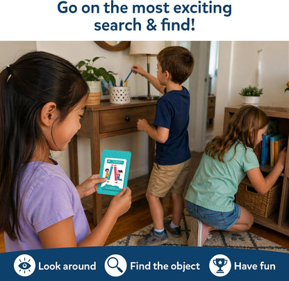 Skillmatics Found It Indoor – Scavenger Hunt Card & Board Game for Kids | Perfect for Home, School, Travel, Playdates, Educational Game, Screen-Free Fun, Gift for Boys & Girls Ages 4, 5, 6, 7
