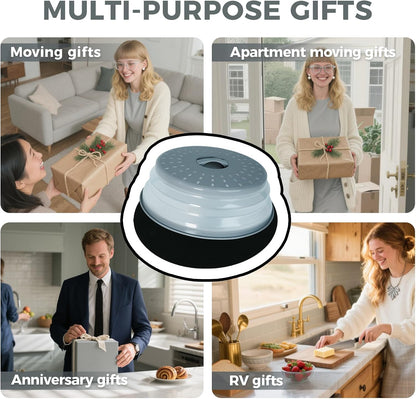 Microwave Splatter Cover & Silicone Mat, 10inch