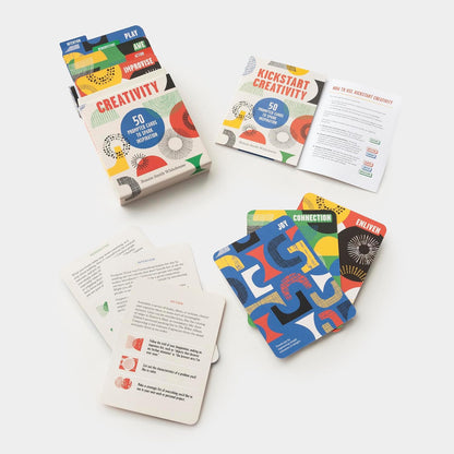 Kickstart Creativity: 50 Prompted Cards to Spark Inspiration