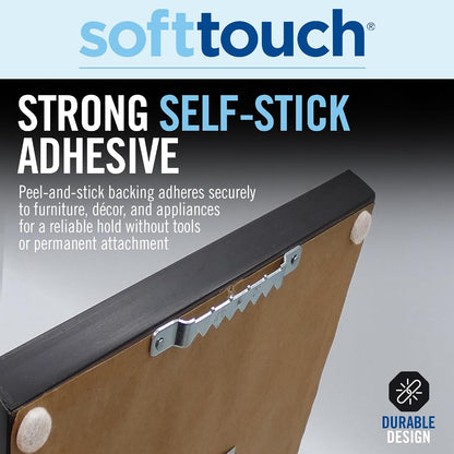 SoftTouch 3/8" Round Mini Self-Stick Furniture Slider Felt Pads for Hard Surfaces, Noise-Reducing Adhesive Furniture Moving Pads for Beds, Sofas, Dressers, 84-Count, Beige