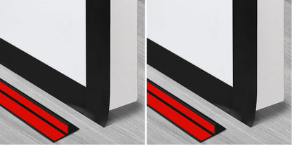 Benory T-Shaped Silicone Door Weather Stripping, Clear, 1.38" W x 20 ft | T-shaped design helps the seal stay in place on door frames while reducing drafts, energy loss, and outside noise