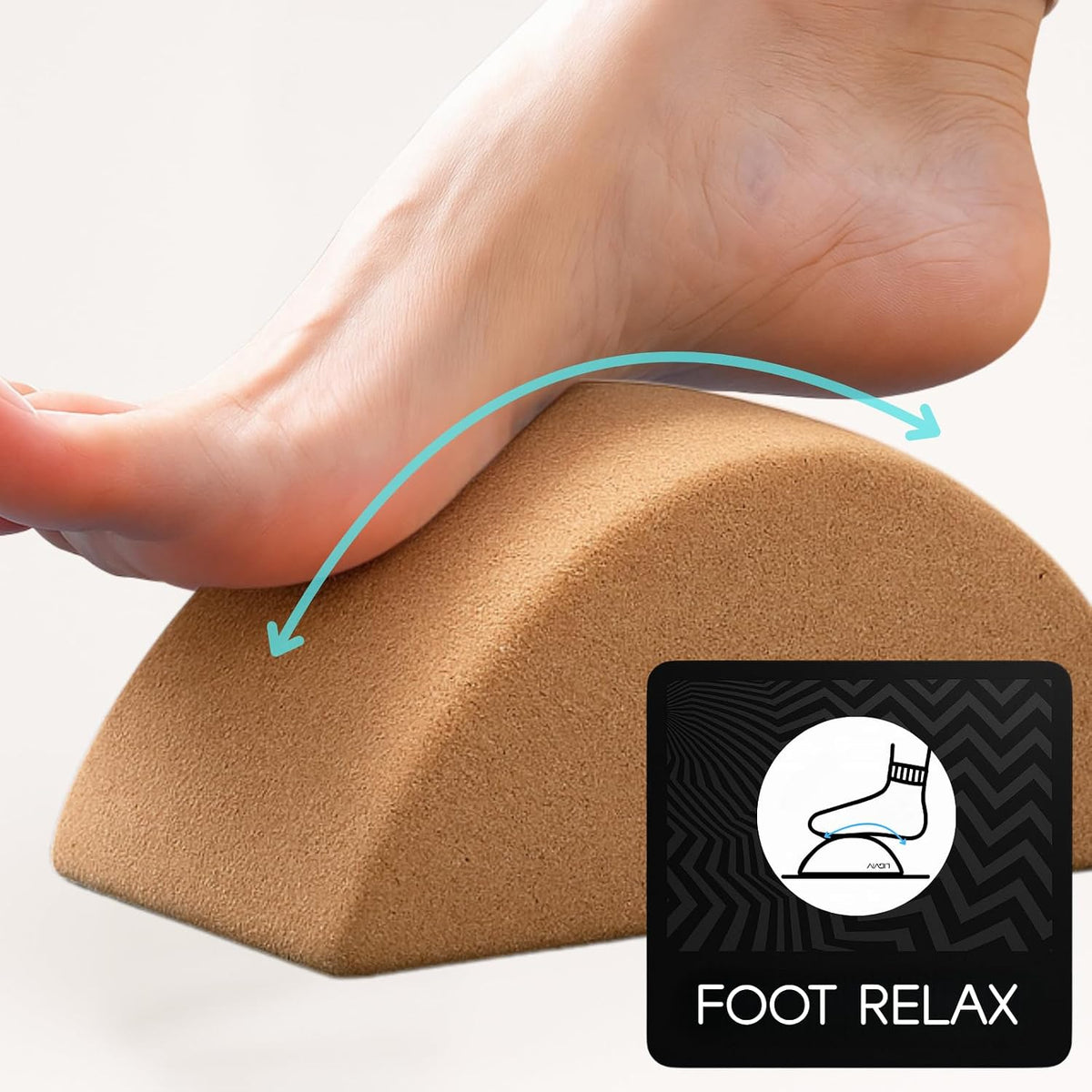Calf Stretcher and Foot Rocker for Plantar Fasciitis