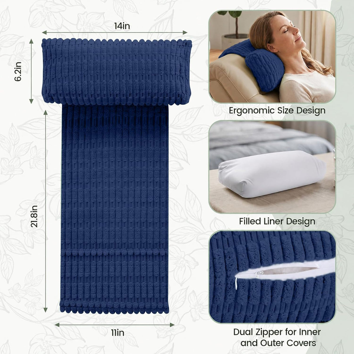 Recliner Pillow, Adjustable Neck Pillow for Recliner Chair