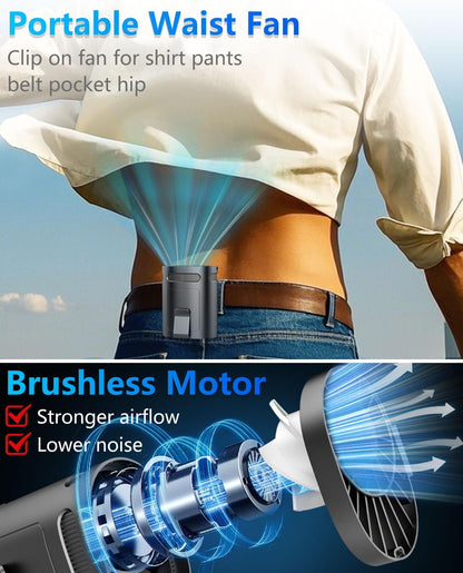 Neck Fan with Cooling Plate-24H Quiet Powerful Fans that Blow Cold Air-5 Speed&Power LED Display-USB 5500mAh Bladeless Wearable Personal AC Cooler for Women,Men,Kids,Travel,Outside,Indoor White