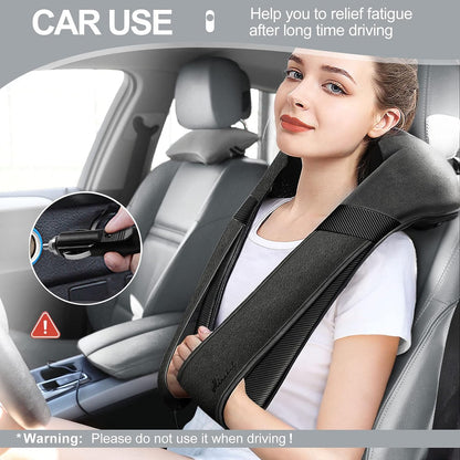 Shiatsu Neck and Back Massager with Heat for Pain Relief Deep Tissue Gifts