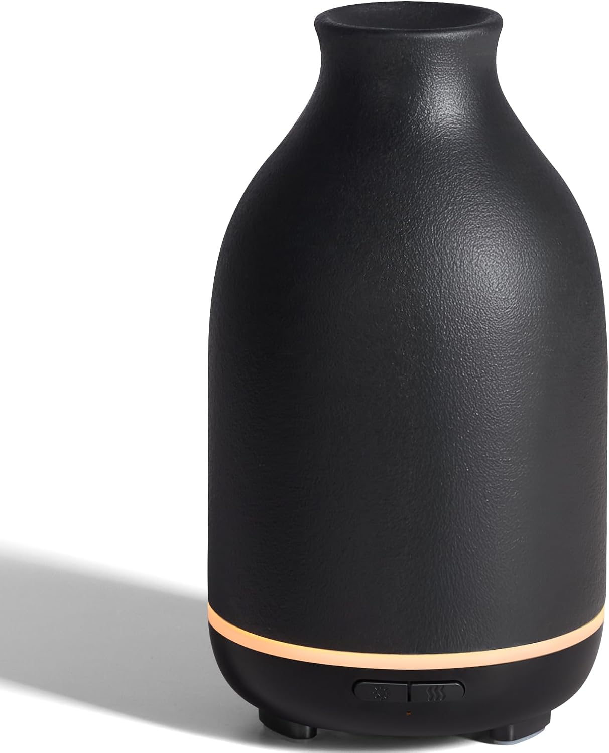 InnoGear Essential Oil Diffuser, 150ml Ceramic Stone Diffuser Handcrafted Aromatherapy Diffusers Ultrasonic Cool Mist Humidifier Vaporizor with 2 Mist Modes Waterless Auto Off for Room Office, White
