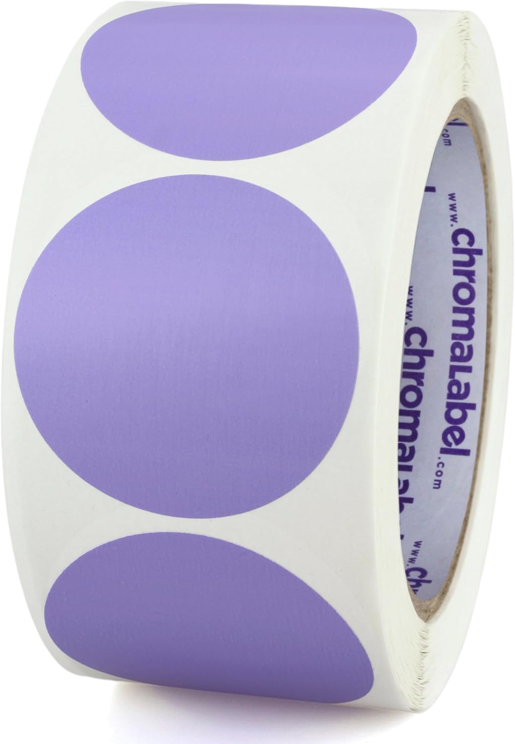Fluorescent Green Dot Stickers, 2 Inch, 500/Roll | Writable Matte Paper Circle Stickers for Inventory, Classrooms, Offices, Retail, and Color Coding. Made in USA