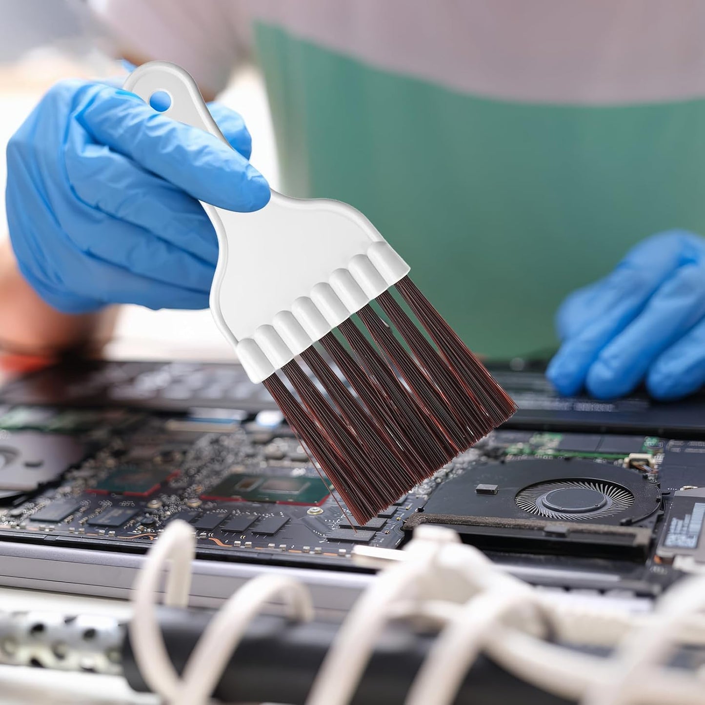 2 PCS AC Fin Comb & Coil Cleaning Brush for Air Conditioner Condenser | Adjustable Fin Comb. Stainless Steel Teeth. Gentle Coil Cleaning. Easy Grip Handle. Multi-Appliance Use.