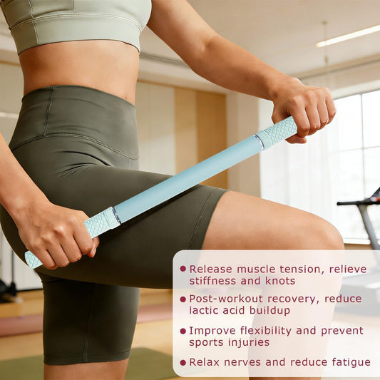 Muscle Roller Stick - Relieve Soreness & Improve Recovery | Massage Roller for Legs, Back, Shoulders Myofascial Release & Deep Tissue Massage