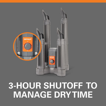 DryGuy Shoe, Boot, Garment & Gear Electric Dryer, Quick Drying for Ski, Work, Sports Equipment – Energy Efficient, Odor Eliminating Design, Home or Garage Use,4 Port, Heat + Fan (Dry time: 1-3hrs)