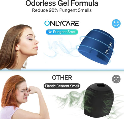 ONLYCARE Migraine Relief Cap, Headache Relief Cold Cap for Migraine Relief | Soothing Headache Ice Face Pack Mask, Cold Compress Head Wrap for Sinus, Tension, Stress, Hangover, Self Care Gifts for Women