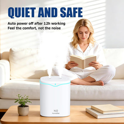 Humidifiers for Bedroom, 2.0L Cool Mist Humidifier for Plants & Home