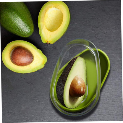 Avocado Saver for Fridge, Leakproof Food Grade Avocado Container to Keep Fresh, Easy to Clean Reusable Food Crisper Storage Box, Saver for Fridge