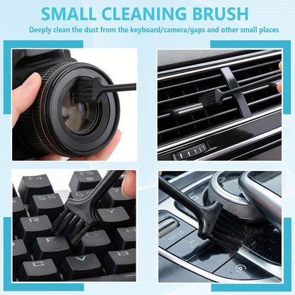 18PCS Crevice Cleaning Brush Hard Bristle Scrub Brushes for Gaps with Box | Cleaning Brush Grout Brush Deep Cleaning Tile Lines, Window Groove, Sliding Door, Shutter, Sink, Stove, Corner, Bottle