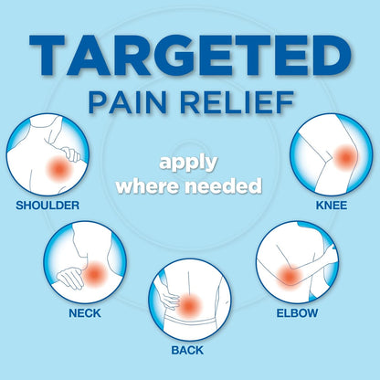 Amazon Basic Care Maximum Strength Pain Relieving Medicated Cold Hot 5% Menthol Patch for Muscle and Joint Pain Relief, 7.87" x 3.93", 15-Count Box (Previously HealthWise)