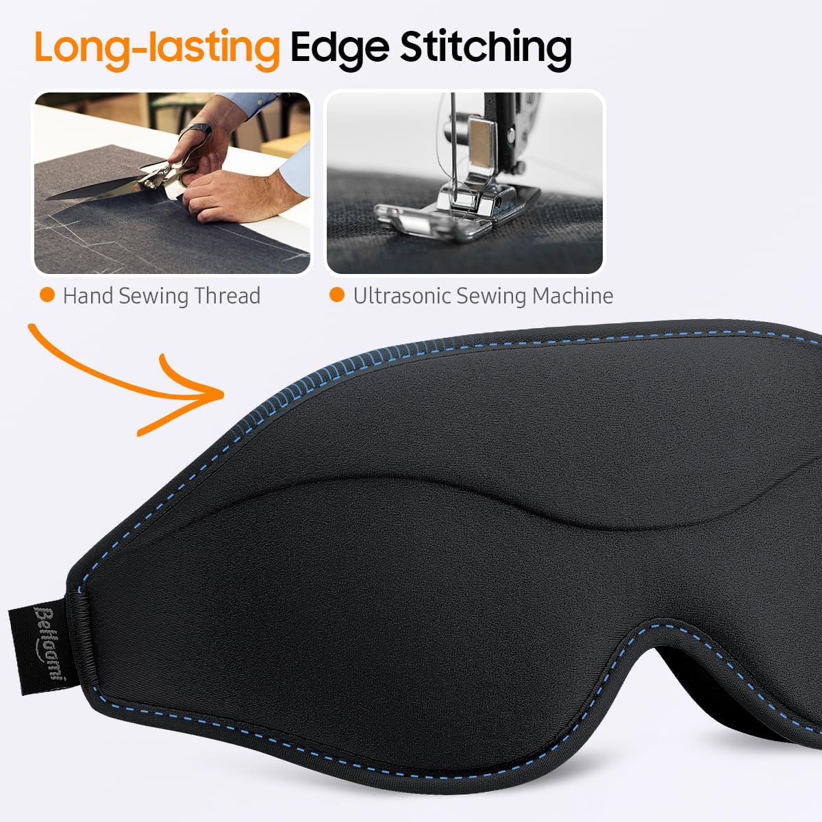 BeHoomi Sleep Mask, Premium Eye Mask for Sleeping, Total Blackout, Super Soft Comfort, Adjustable Fit, Upgraded 3D Ergonomic Designed Sleeping Mask for Home, Office, Travel, Meditation, Yoga, Pink