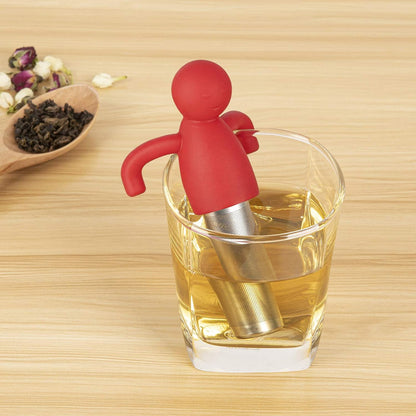 Leden Tea Infuser for Loose Leaf Tea Extra Fine Mesh Tea Steeper Gray