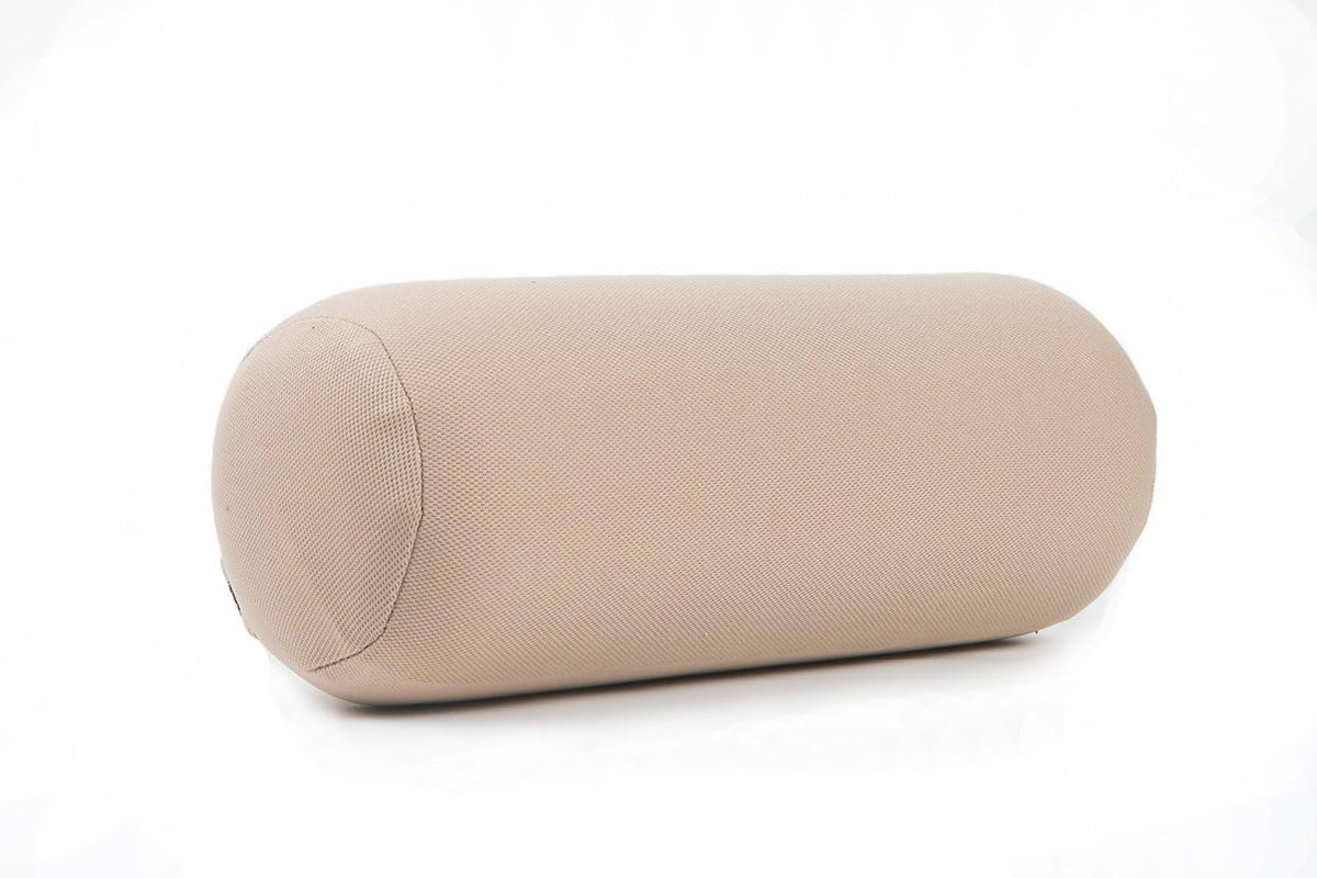 ALIBO Memory Foam Chairs Recliner Car Neck Pillow with Adjustable Strap Soft Auto Cervical Round Roll Bolster Headrest Supports Cushion Pad Black 1 Piece