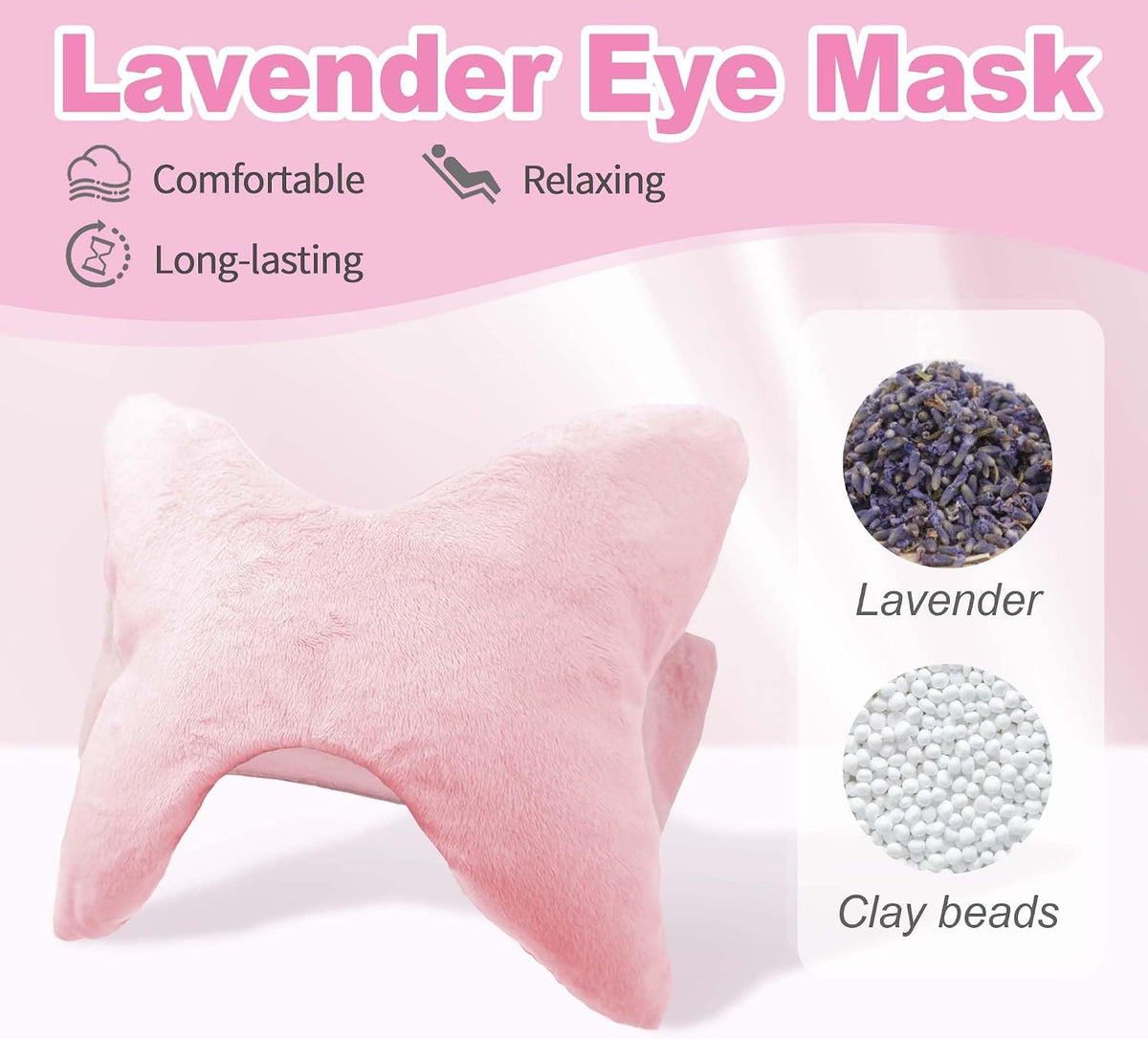 SPRING SEAON Microwavable Sinus Mask,Warm Cold Compress Eye Mask