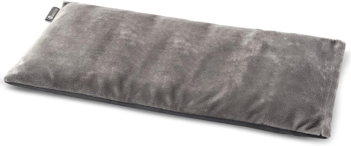 RelaxCoo Heating pad Microwavable with Washable Cover 6 * 12" Microwave Moist Heat Pad for Neck Shoulder, Cramps, Back Pain Relief, Warm Compress Rice Bean Bag Hot Pack for Muscles, Joints, Lavender
