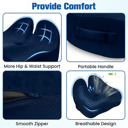 Seat Cushion, Chair Cushions, Memory Foam Office Chair Cushion