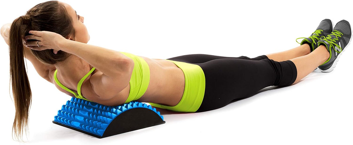 ProsourceFit Arched Back Stretching Spike Orthopedic Traction Device & Lower Lumbar Massage Support