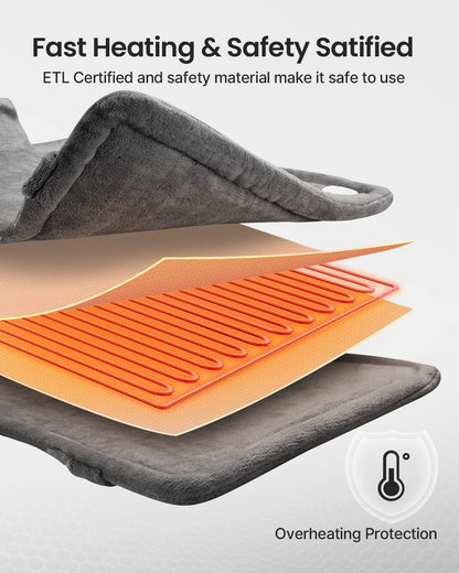 RENPHO Heating Pad for Back, Gift for Women & Men, FSA Eligible HSA