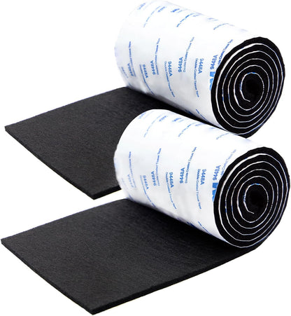 Cuttable Felt Furniture Pads with Sticky Backing,40x4 inch Self Adhesive Felt Sheets,Heavy Duty Felts Strip Roll Felts Tape Protect Hardwood Floors No Scratches No Noise