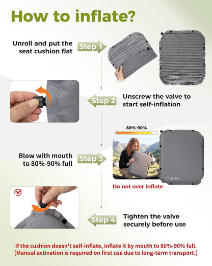 ATEPA Inflatable Seat Cushion