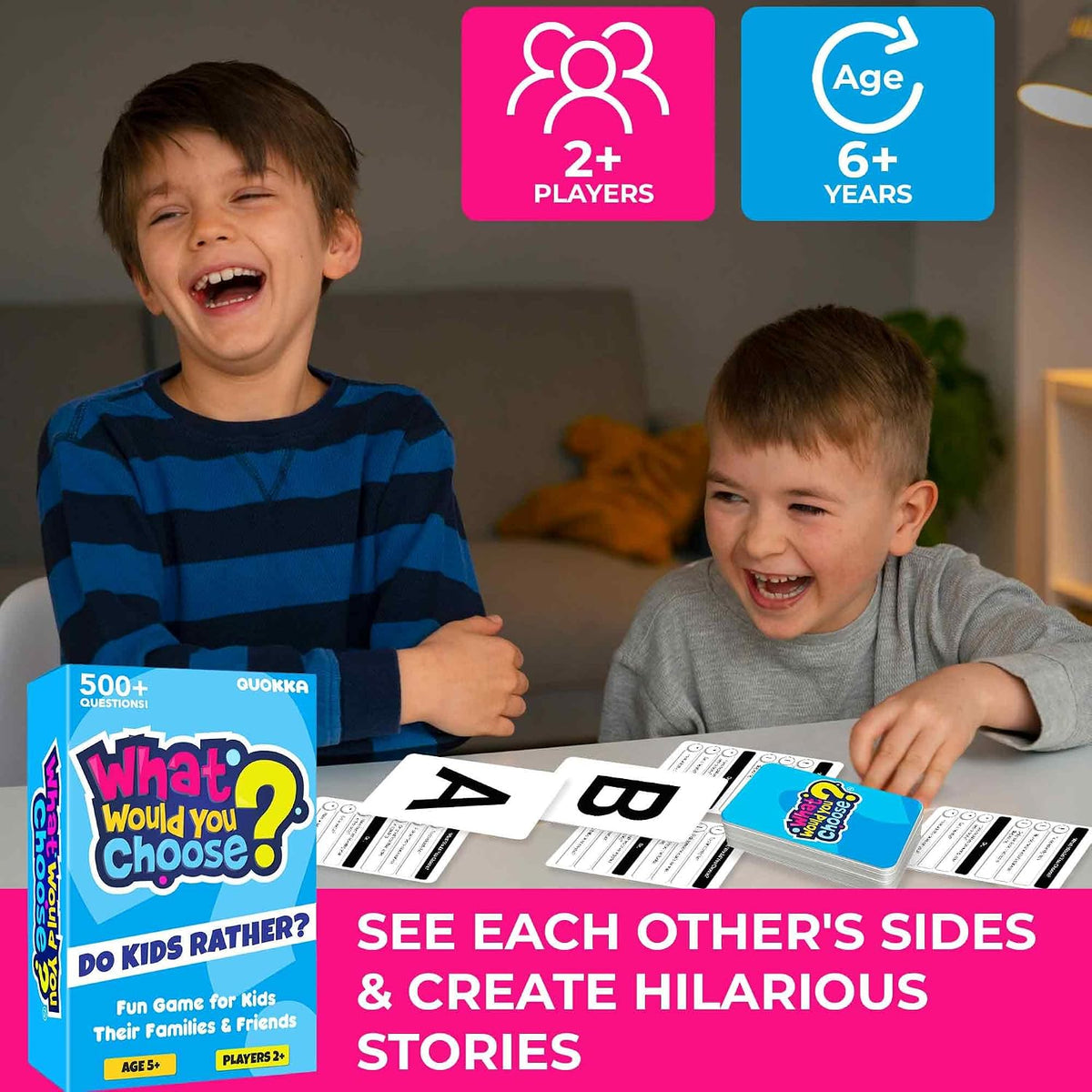 Travel Card Game for Teens, Kids, Adults - Party Games for Family Nights