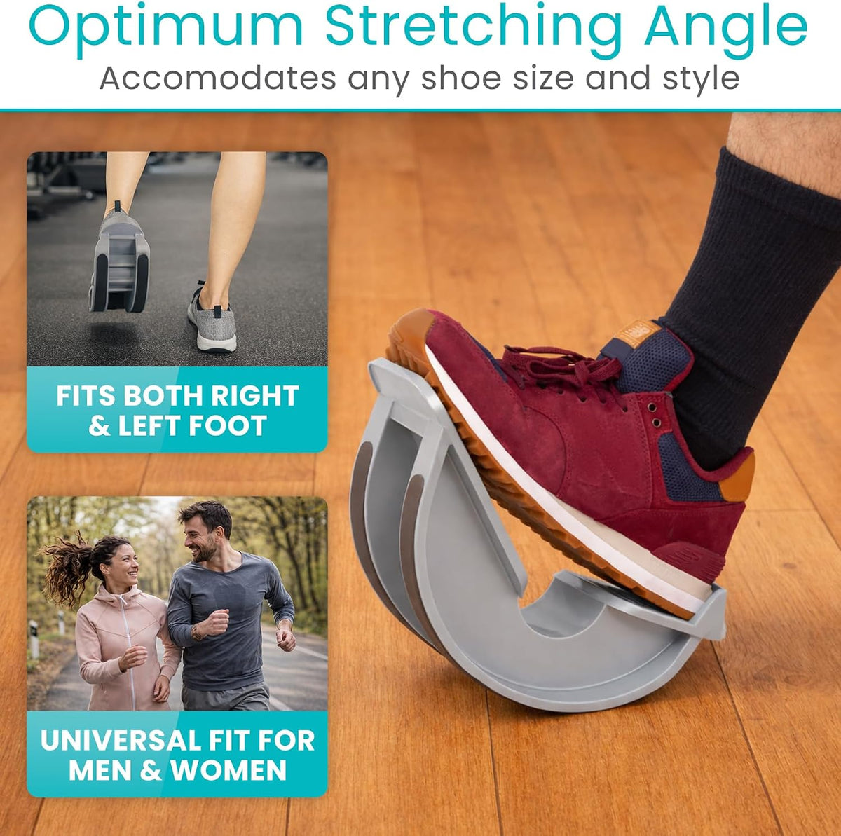 Vive Foot Rocker - Calf Stretcher for Achilles Tendinitis, Heel, Feet, Shin