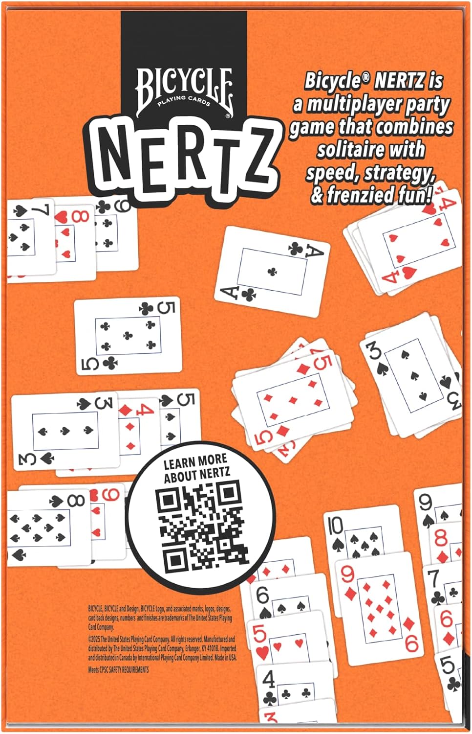 Bicycle Cats in the Corner Card Game for 2-4 Players Ages 6+