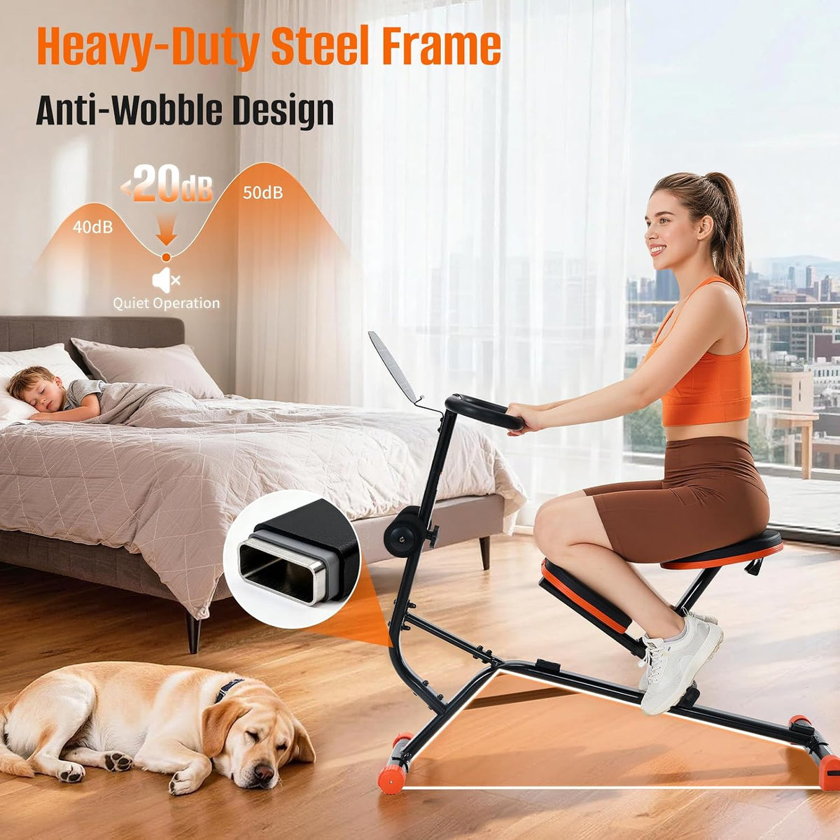 HXD-ERGO Stretching Machine, Full Body Back & Hamstring Stretcher